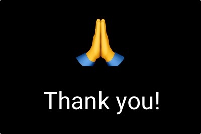 thank you